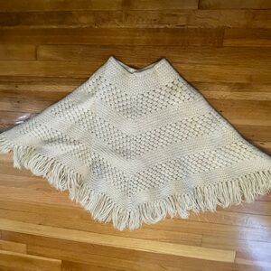 Vintage Wool Poncho